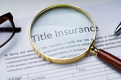 Requirements for obtaining title insurance